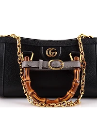 Pre-Owned Gucci Small Diana Nm Convertible Shoulder Bag Leather