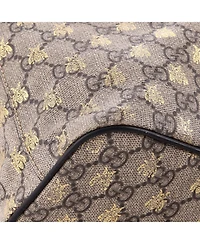 Pre-Owned Gucci Small Convertible Soft Tote Printed Gg Coated Canvas