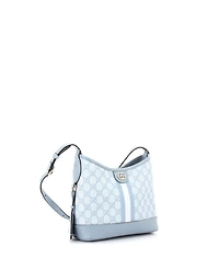 Pre-Owned Gucci Small Ophidia Open Bucket Bag Gg Coated Canvas with Leather