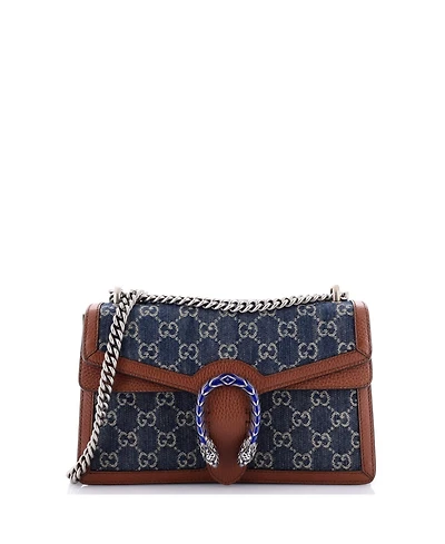 Pre-Owned Gucci Small Dionysus Bag Gg Denim