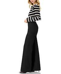 Ivonne Women's Plain Wide Leg Trousers