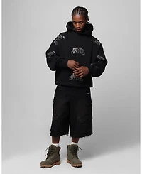 Loiter Men's Metal Rhinestone Hoodie