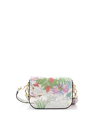 Pre-Owned Gucci Mini Horsebit 1955 Shoulder Bag Printed Leather