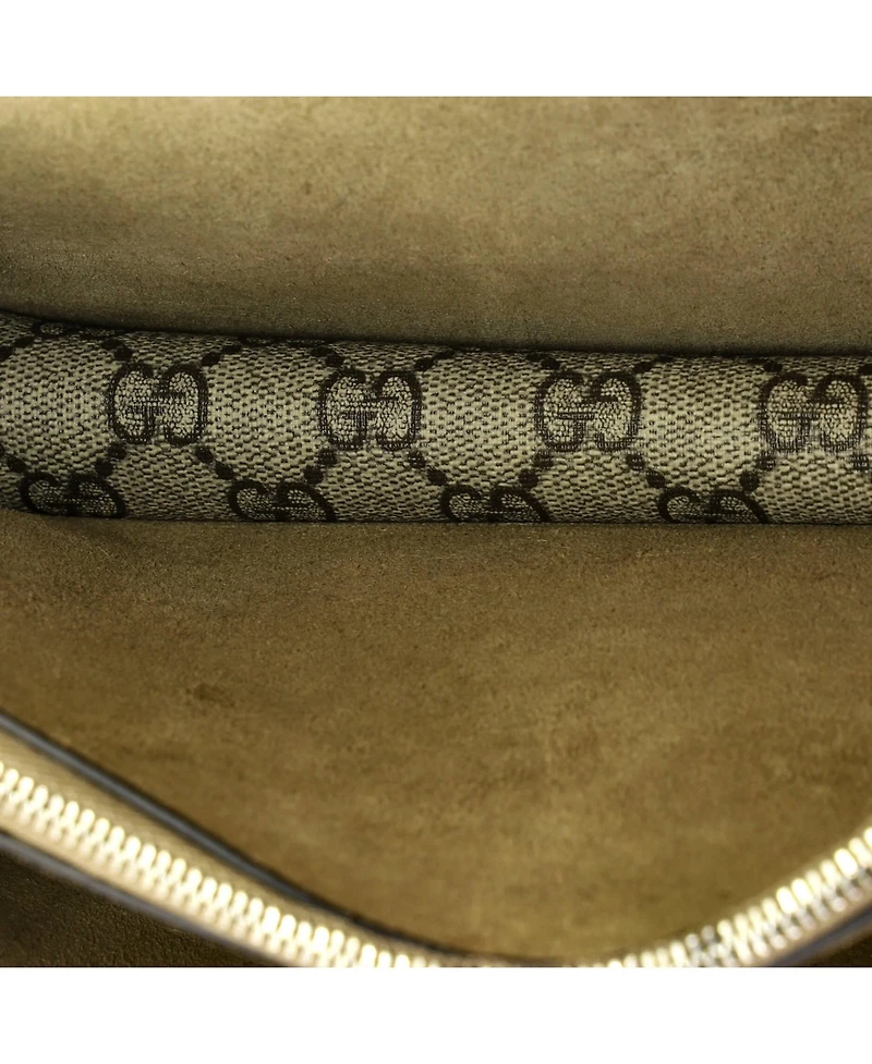 Pre-Owned Gucci Small Dionysus Bag Gg Coated Canvas