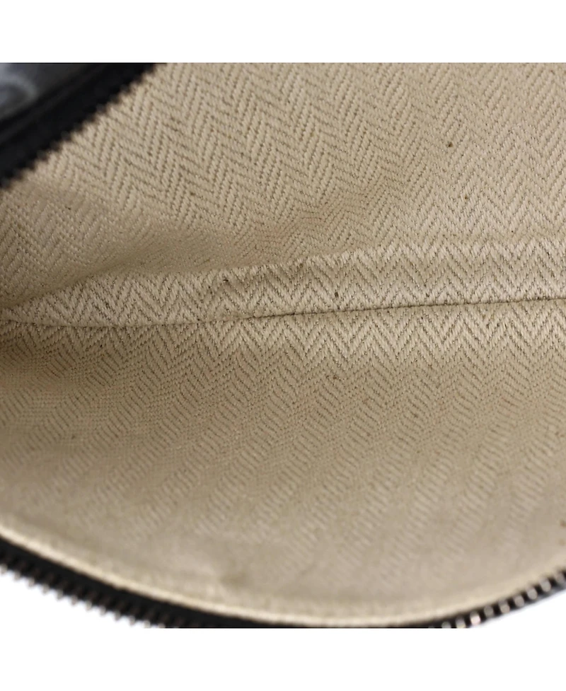 Pre-Owned Gucci Medium Gg Emblem Belt Bag Gg Coated Canvas