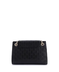 Pre-Owned Gucci Emily Chain Flap Shoulder Bag Guccissima Leather