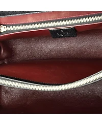Pre-Owned Gucci Small Zumi Top Handle Bag Leather