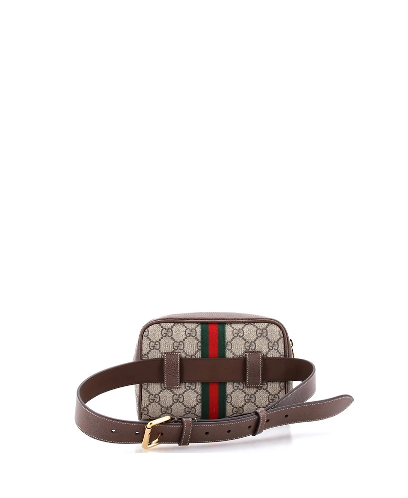 Pre-Owned Gucci Small Ophidia Belt Bag Gg Coated Canvas