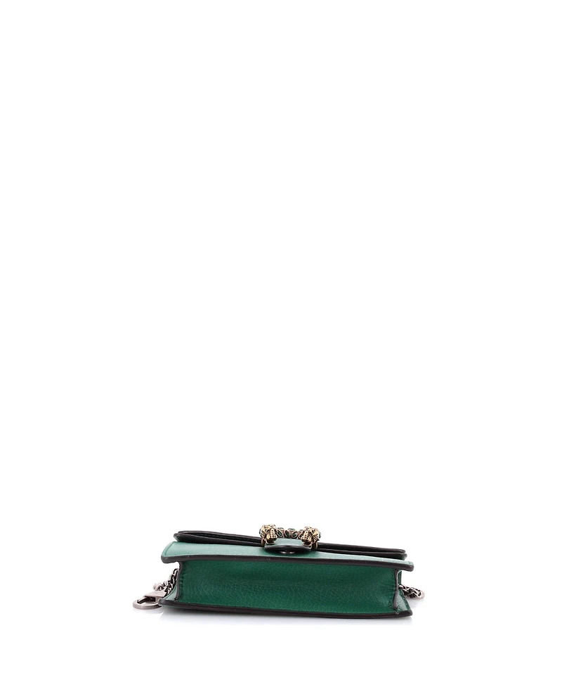 Pre-Owned Gucci Super Mini Dionysus Bag Leather