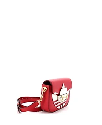 Pre-Owned Gucci Mini x Adidas Horsebit 1955 Shoulder Bag Leather