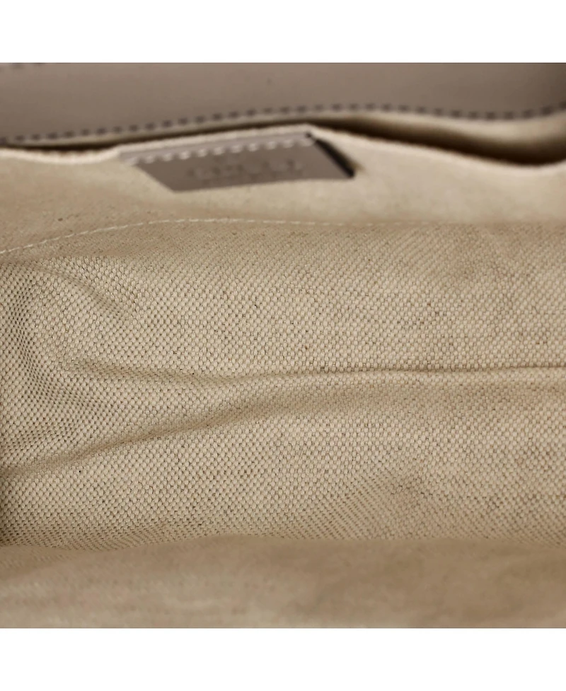 Pre-Owned Gucci Small Emily Chain Flap Shoulder Bag Guccissima Leather