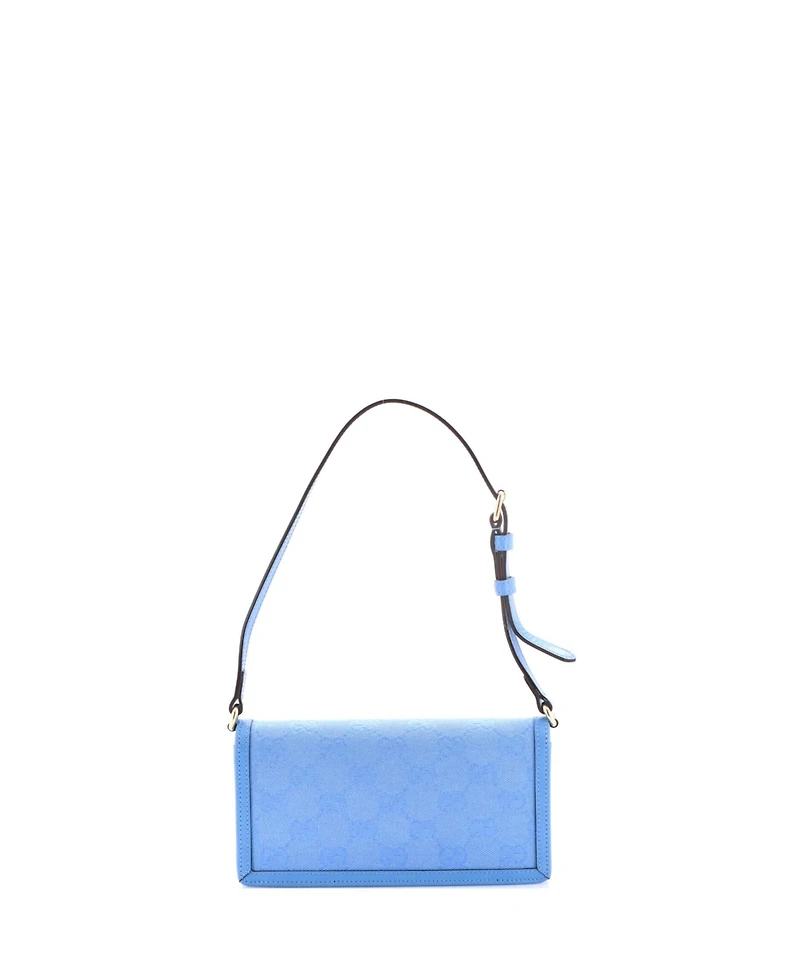 Pre-Owned Gucci Mini Luce Shoulder Bag Gg Canvas