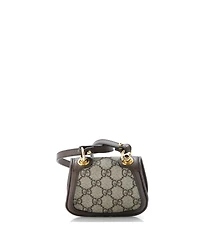 Pre-Owned Gucci Blondie Nm Card Case Wallet with Strap Gg Coated Canvas