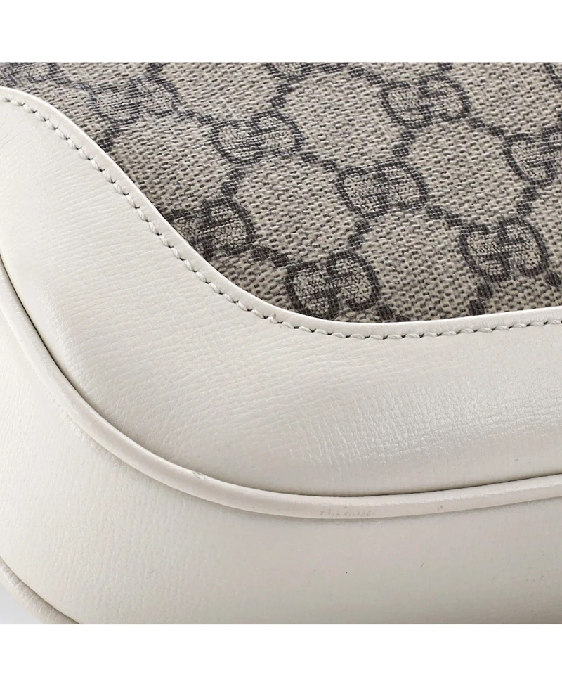 Pre-Owned Gucci Small Jackie 1961 Hobo Gg Coated Canvas