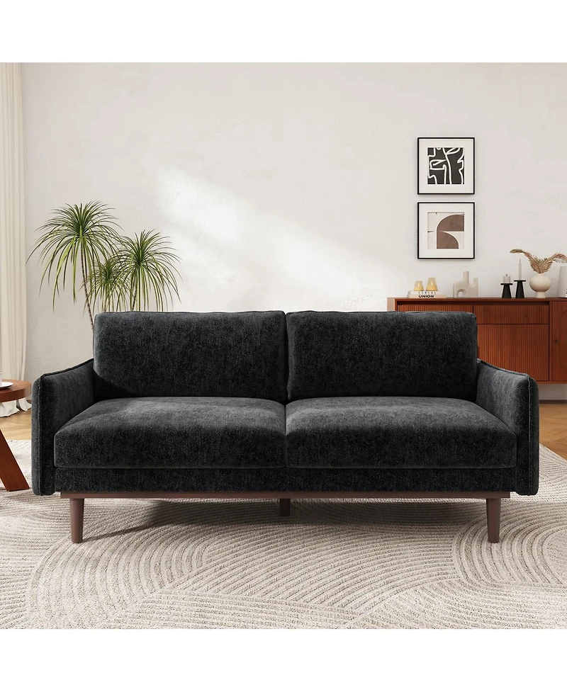 Streamdale Furniture Modern Style Loveseat Sofa 75.75" 2-seater with Spacious Seating Area