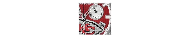 Invicta Men's 48008 Nfl Kansas City Chiefs Quartz Chronograph Dial Watch