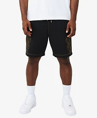 True Religion Men's Rodeo Big T Sweat Shorts
