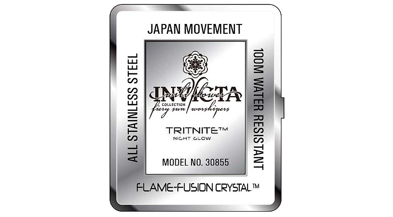 Invicta Women's 30855 Wildflower Quartz Chronograph Dial Watch