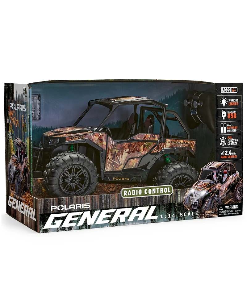 Sharper Image Polaris General 1:14 Scale Rc Vehicle