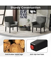 Sugift Executive Guest Chair with Armrests for Reception Areas