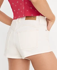 Good American Women's Mid-Rise Denim Shorts