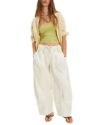 Free People Women's Onset Mid-Rise Parachute Pants