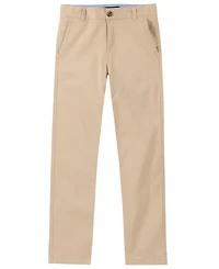 Tommy Hilfiger Big Boys Flat Front Stretch Chino Pant