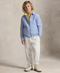 Polo Ralph Lauren Boys' 8-20 The Bayport Point-Collar Seersucker Jacket