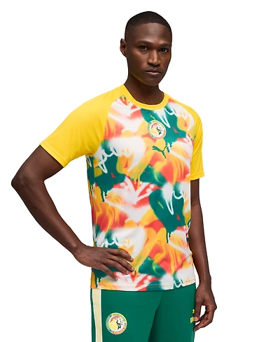 Puma Men's Regular and Big & Tall Senegal National Teams Short-Sleeve Jersey