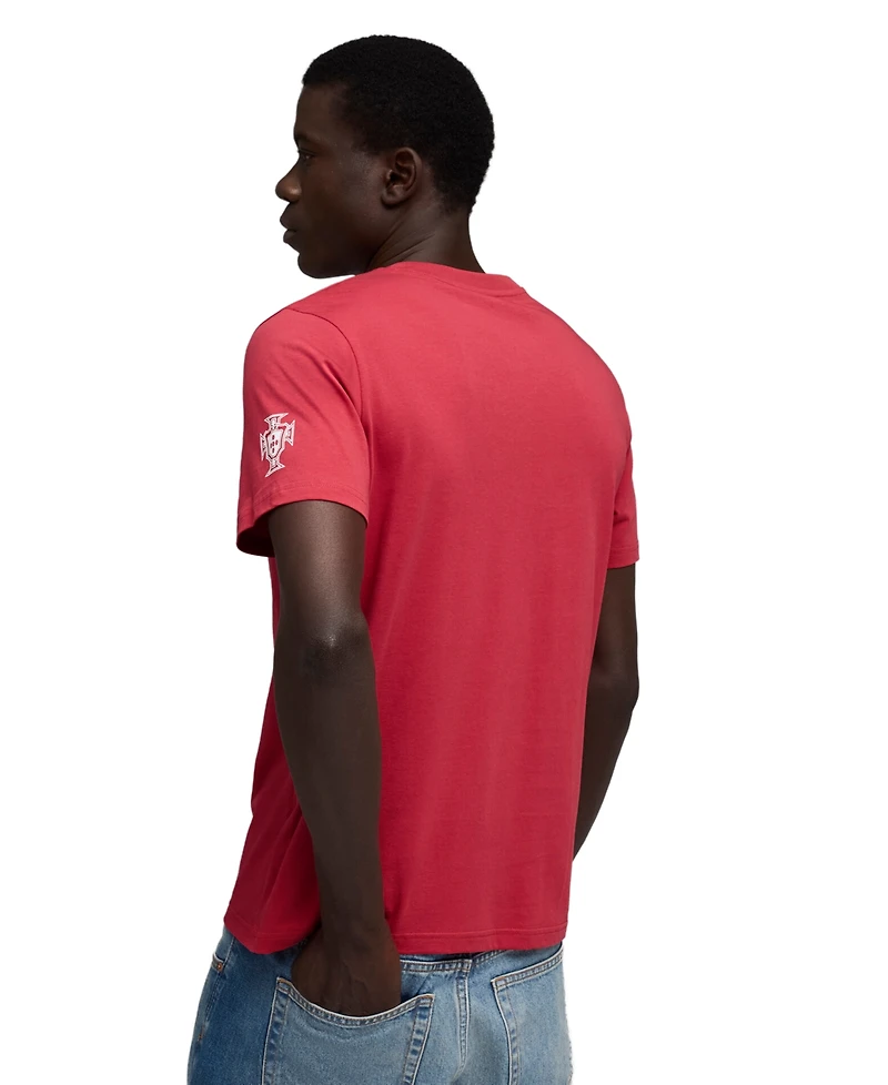 Puma Men's Regular and Big & Tall Portugal Football Culture Short-Sleeve T-Shirt