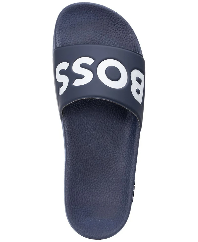 Hugo Boss Men's Round-Toe Slip-on Sandals