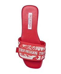 True Religion Women's Missy Logo Adjustable Sandal