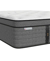 Paramount Hd Pierce 14" Medium Firm Euro Pillow Top Mattress Set