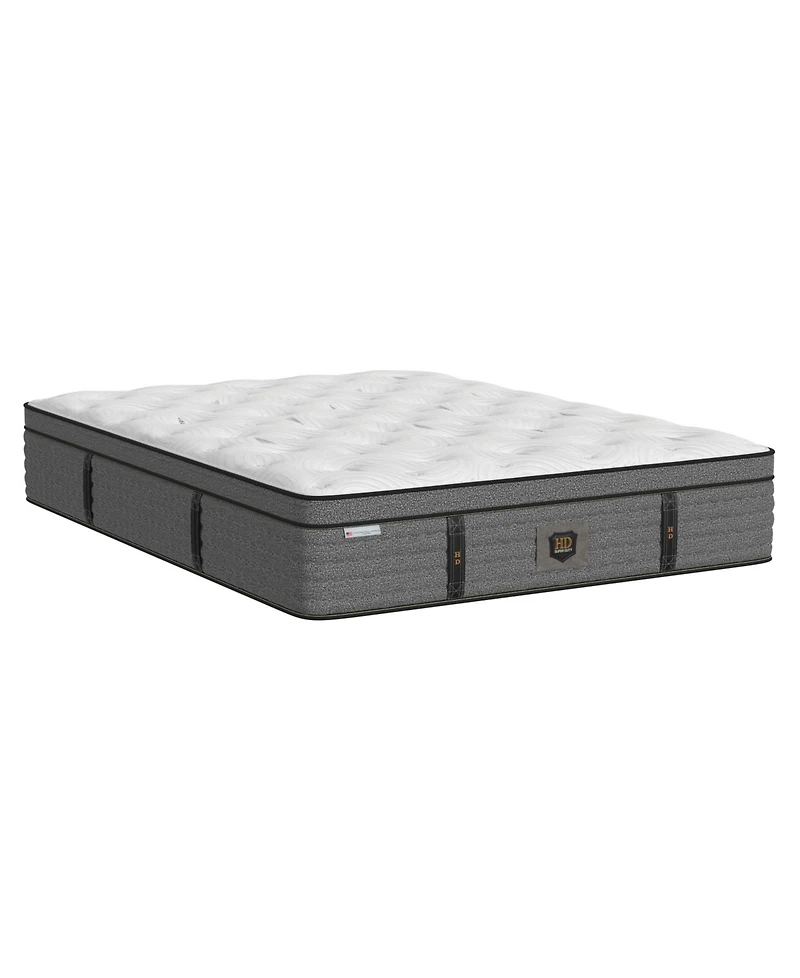 Paramount Hd Pierce 14" Medium Firm Euro Pillow Top Mattress Set