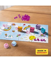Haba Unicorn Glitterluck Cloud Crystals - A Sparkling Dice Games Competition, Children's Games and Unicorn Gifts for Ages 3+