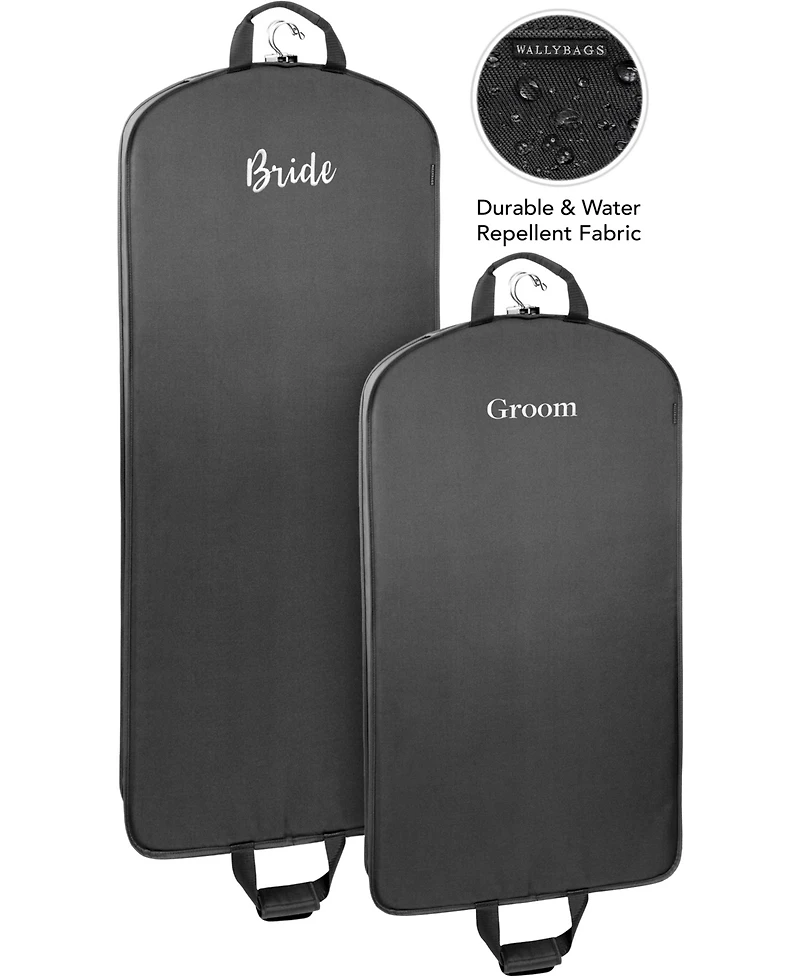 WallyBags 2-Pc. Deluxe Travel Garment Bag