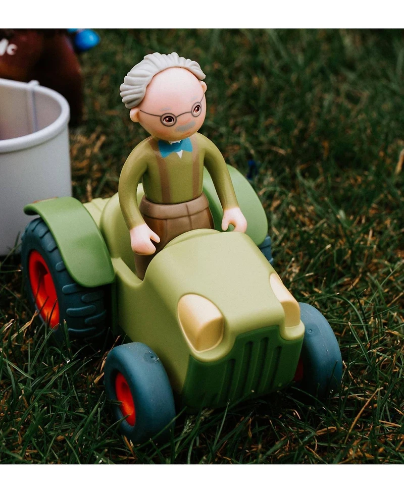 Haba Little Friends Grandpa Kurt - 4.5" Dollhouse Toy Figure