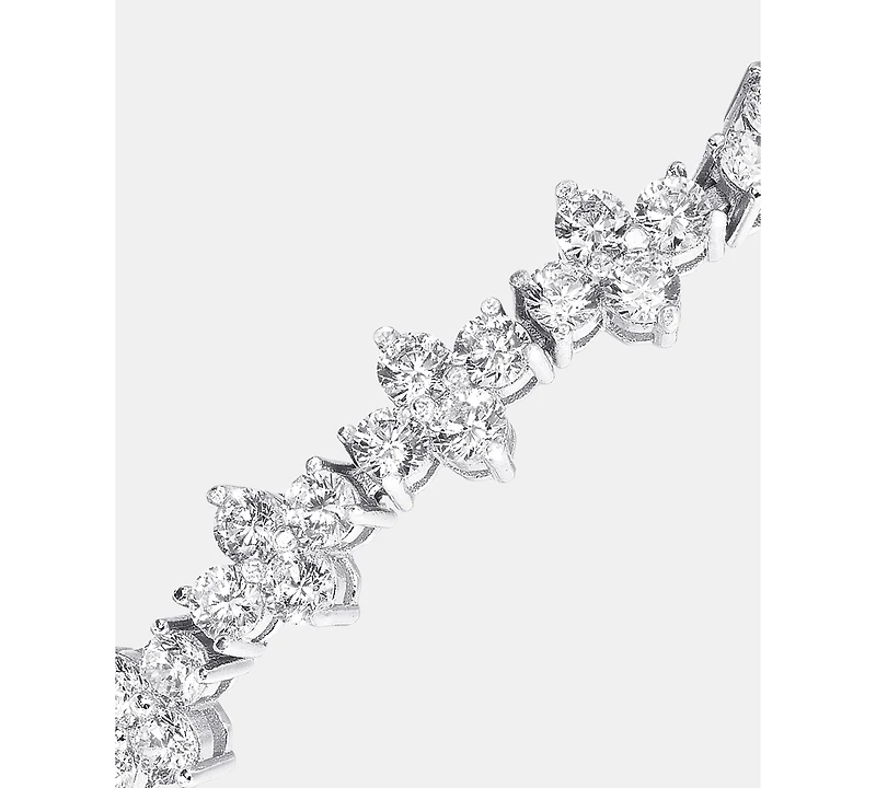 Givenchy Cubic Zirconia Tennis Flex Bracelet