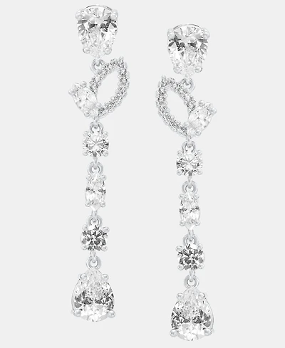 Givenchy Cubic Zirconia Linear Earrings