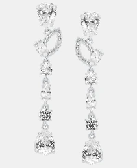 Givenchy Cubic Zirconia Linear Earrings