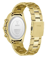 Guess Men's Gold-Tone Chronograph Watch, 42mm