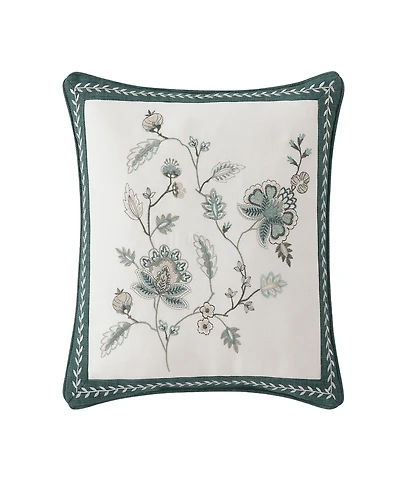 J Queen New York Blossom View Square Decorative Pillow, 18 x 18"