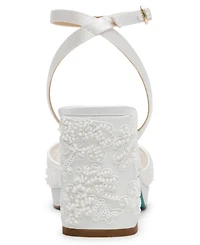 Betsey Johnson Women's Junie Ankle Strap Dress Sandals