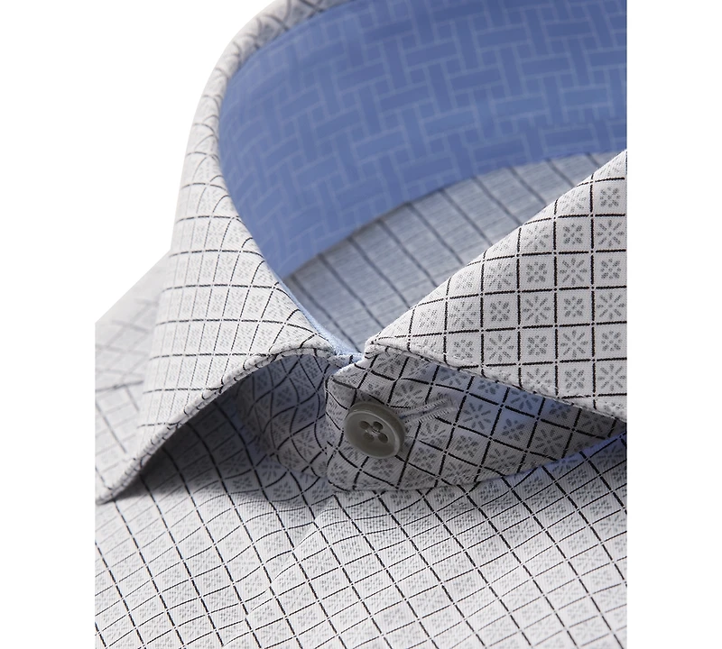 Ted Baker Men's Round Cuff Slim Fit Dress Shirt