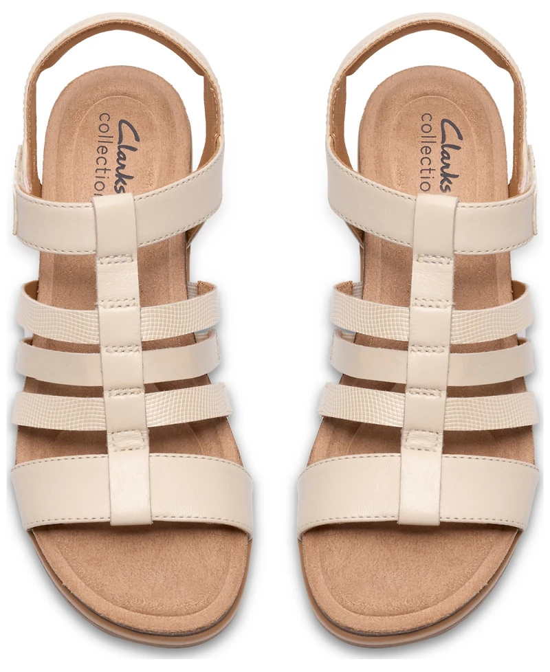 Clarks Women's Kacha Step Round Toe Sandals