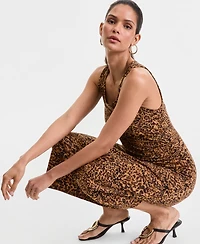 I.n.c. International Concepts Women's Hardware-Strap Knit Midi Dress, Macy's Exclusive