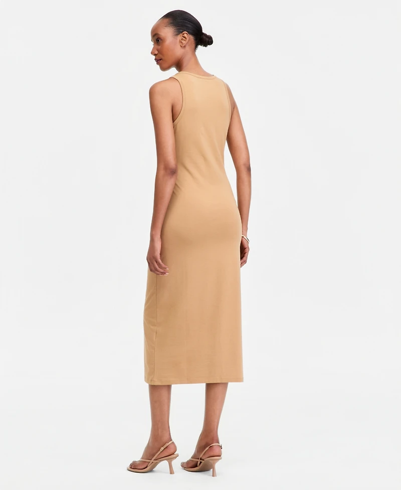 I.n.c. International Concepts Women's Hardware-Strap Knit Midi Dress, Macy's Exclusive
