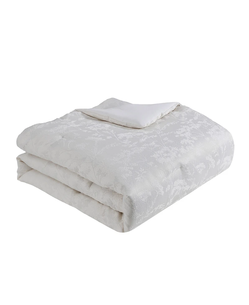 Vcny Home Nikka Jacquard Floral 5-Pc. Comforter Set