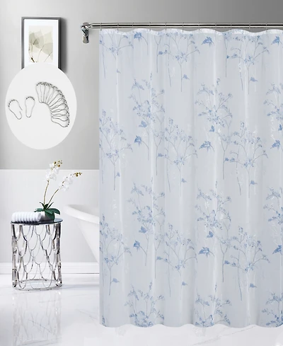 Dainty Home Jessica 13-Pc. Shower Curtain Set