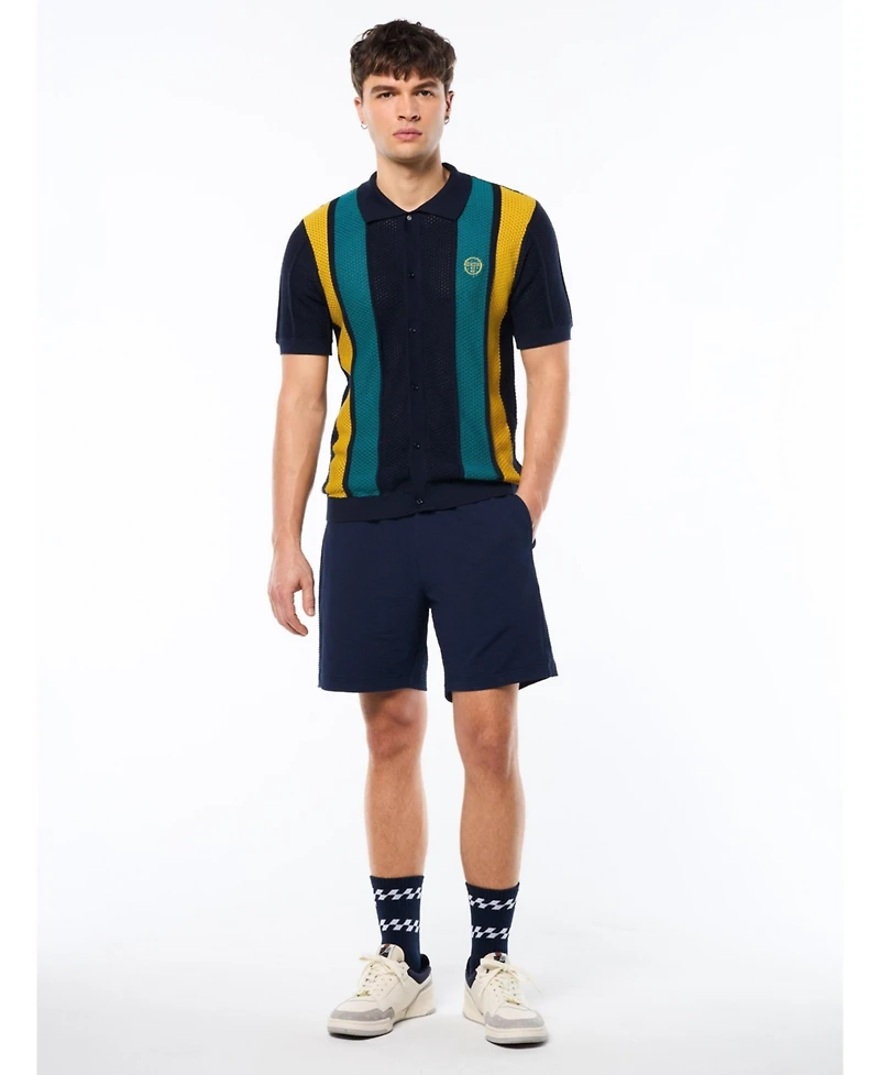 Sergio Tacchini Men's Montell Knit Polo Shirt